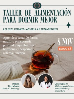 Taller de Alimentación para Dormir Mejor: lo que comen las bellas durmientes