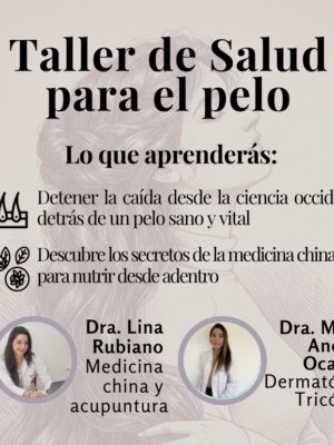 Taller de Salud para el Pelo: teoría y práctica de la mano de expertas